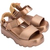 image:imageMelissa Kick Off Platform Sandals for Women  Super Soft and Flexible Vegan Chunky Platform Sandal with Adjustable Straps and Open Toe DesignGold