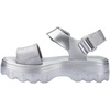 image:imageMelissa Kick Off Platform Sandals for Women  Super Soft and Flexible Vegan Chunky Platform Sandal with Adjustable Straps and Open Toe DesignSilver