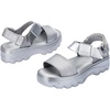 image:imageMelissa Kick Off Platform Sandals for Women  Super Soft and Flexible Vegan Chunky Platform Sandal with Adjustable Straps and Open Toe DesignSilver