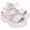 image:imageMelissa Kick Off Platform Sandals for Women  Super Soft and Flexible Vegan Chunky Platform Sandal with Adjustable Straps and Open Toe DesignWhite