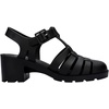 image:imageMelissa Possession Heel Fashion Sandals for Women  Iconic Fisherman Style with Medium Block Heel  Adjustable Buckle for Comfort  100 PVC UpperInsoleSole  Bubblegum ScentBlack
