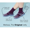 image:imageMelissa Possession Jelly Sandals for Women  The Original Jelly Shoes Fishermans Sandals with Adjustable Strap and Side BuckleFlocked Pink