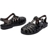 image:imageMelissa Possession Jelly Sandals for Women  The Original Jelly Shoes Fishermans Sandals with Adjustable Strap and Side BuckleGlitter Black