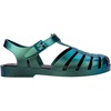 image:imageMelissa Possession Jelly Sandals for Women  The Original Jelly Shoes Fishermans Sandals with Adjustable Strap and Side BuckleMagic  BlackMetallic Green