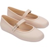 image:imageMelissa Soft Ballerina  Seasonless Flats for Women  Classic Ballet Flat Style with Adjustable Strap  LightasAir PVC Construction  Soft Foam Insole  Bubblegum ScentBeigeBeige