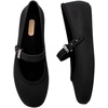 image:imageMelissa Soft Ballerina  Seasonless Flats for Women  Classic Ballet Flat Style with Adjustable Strap  LightasAir PVC Construction  Soft Foam Insole  Bubblegum ScentBlack