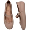 image:imageMelissa Soft Ballerina  Seasonless Flats for Women  Classic Ballet Flat Style with Adjustable Strap  LightasAir PVC Construction  Soft Foam Insole  Bubblegum ScentBeige