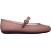image:imageMelissa Soft Ballerina  Seasonless Flats for Women  Classic Ballet Flat Style with Adjustable Strap  LightasAir PVC Construction  Soft Foam Insole  Bubblegum ScentClear Brown