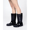 image:imageMelissa Welly Jelly Boot for Women  MidCalf Waterproof Jelly Rain Boot for Women Soft and Flexible Trendy Rain Boots with Treaded Rubber Sole VeganBlack