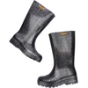 image:imageMelissa Welly Jelly Boot for Women  MidCalf Waterproof Jelly Rain Boot for Women Soft and Flexible Trendy Rain Boots with Treaded Rubber Sole VeganBlackGlitter Silver
