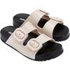 image:imageMelissa Women Cozy Jelly SlidesBlackBeige