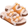 image:imageMelissa Women Cozy Jelly SlidesBrownBeige
