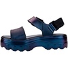 image:imageMelissa Kick Off Platform Sandals for Women  Super Soft and Flexible Vegan Chunky Platform Sandal with Adjustable Straps and Open Toe DesignBlue Chameleon
