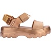 image:imageMelissa Kick Off Platform Sandals for Women  Super Soft and Flexible Vegan Chunky Platform Sandal with Adjustable Straps and Open Toe DesignGold