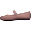 image:imageMelissa Soft Ballerina  Seasonless Flats for Women  Classic Ballet Flat Style with Adjustable Strap  LightasAir PVC Construction  Soft Foam Insole  Bubblegum ScentClear Brown
