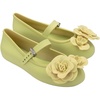image:imageMelissa Soft Ballerina Petals  Seasonless Flats for Women  Classic Ballet Flat Style with Adjustable Strap  LightasAir PVC Construction  Soft Foam Insole  Bubblegum ScentGreen