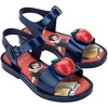 image:imagemini melissa Mar Girls Sandals  Bubble Jelly Sandal Summer Sandals for Girls Adjustable Ankle Strap Kids Jelly ShoesMetallic BlueRed