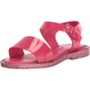 image:imagemini melissa Mar Hot Sandals for Babies amp Toddlers  Sparkly Sandals wHeart Buckle amp Bow for Baby Girls Kids Jelly ShoesPinkPink Glitter