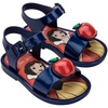 image:imagemini melissa Mar x Disney Girls Sandals for Toddlers and Little KidsMetallic BlueRed