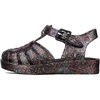 image:imagemini melissa Possession Fisherman Jelly Sandal for Toddlers and Girls  Adjustable Buckle Summer Sandals Waterproof Bubblegum Scent Comfortable Beach Play and Dress Shoes Mixed Glitter Glass 5