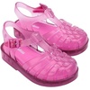 image:imagemini melissa Possession Fisherman Jelly Sandal for Toddlers and Girls  Adjustable Buckle Summer Sandals Waterproof Bubblegum Scent Comfortable Beach Play and Dress Shoes Transparent Pink 9