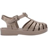 image:imagemini melissa Possession Fisherman Jelly Sandal for Toddlers and Girls  Adjustable Buckle Summer Sandals Waterproof Bubblegum Scent Comfortable Beach Play and Dress Shoes Beige Glitter 7