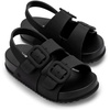 image:imagemini melissa Cozy Jelly Sandals for Toddlers amp Little Kids  Summer Sandal wAdjustable Back Strap Jelly Shoes for Girls amp BoysMatt Black