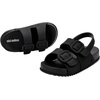 image:imagemini melissa Cozy Jelly Sandals for Toddlers amp Little Kids  Summer Sandal wAdjustable Back Strap Jelly Shoes for Girls amp BoysMatt Black