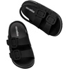 image:imagemini melissa Cozy Jelly Sandals for Toddlers amp Little Kids  Summer Sandal wAdjustable Back Strap Jelly Shoes for Girls amp BoysMatt Black
