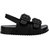 image:imagemini melissa Cozy Jelly Sandals for Toddlers amp Little Kids  Summer Sandal wAdjustable Back Strap Jelly Shoes for Girls amp BoysMatt Black
