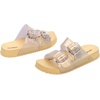 image:imagemini melissa Cozy Jelly Slides for Kids  Slipon Jelly Shoes Slip On Sandals for Girls Open Toe Summer Shoes AdjustablePearl Yellow