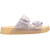 image:imagemini melissa Cozy Jelly Slides for Kids  Slipon Jelly Shoes Slip On Sandals for Girls Open Toe Summer Shoes AdjustablePearl Yellow