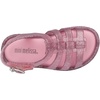 image:imagemini melissa Girls Flox Fisherman Sandals for ToddlersPinkGlitter Silver