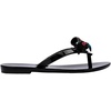 image:imagemini melissa Harmonic Collection Girls Flip Flops  Kids Slip On Sandals Jelly ShoesHarmonic M Lover  Black