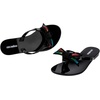 image:imagemini melissa Harmonic Collection Girls Flip Flops  Kids Slip On Sandals Jelly ShoesHarmonic M Lover  Black