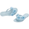 image:imagemini melissa Harmonic Collection Girls Flip Flops  Kids Slip On Sandals Jelly ShoesHarmonic Springtime  Blue