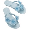 image:imagemini melissa Harmonic Collection Girls Flip Flops  Kids Slip On Sandals Jelly ShoesHarmonic Springtime  Blue