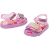 image:imagemini melissa Jump Sandals for Babies amp Toddlers  Papete Jelly Sandal wVelcro Fastener Comfy Sandals for Toddler GirlsLilacGlitter Lilac