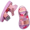 image:imagemini melissa Jump Sandals for Babies amp Toddlers  Papete Jelly Sandal wVelcro Fastener Comfy Sandals for Toddler GirlsLilacGlitter Lilac