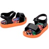 image:imagemini melissa Jump Sandals for Babies amp Toddlers  Papete Jelly Sandal wVelcro Fastener Comfy Sandals for Toddler GirlsOrangeBlack