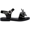 image:imagemini melissa Mar Girls Sandals  Bubble Jelly Sandal Summer Sandals for Girls Adjustable Ankle Strap Kids Jelly ShoesGlitter Black