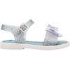 image:imagemini melissa Mar Girls Sandals  Bubble Jelly Sandal Summer Sandals for Girls Adjustable Ankle Strap Kids Jelly ShoesGlitter ClearWhite
