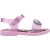 image:imagemini melissa Mar Girls Sandals  Bubble Jelly Sandal Summer Sandals for Girls Adjustable Ankle Strap Kids Jelly ShoesGlitter PinkPink
