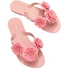 image:imagemini melissa Mar Girls Sandals  Bubble Jelly Sandal Summer Sandals for Girls Adjustable Ankle Strap Kids Jelly ShoesHarmonic Springtime  Pink