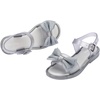 image:imagemini melissa Mar Girls Sandals  Bubble Jelly Sandal Summer Sandals for Girls Adjustable Ankle Strap Kids Jelly ShoesPearlish SilverSilver