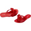 image:imagemini melissa Mar Girls Sandals  Bubble Jelly Sandal Summer Sandals for Girls Adjustable Ankle Strap Kids Jelly ShoesRed