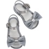 image:imagemini melissa Mar Hot Sandals for Babies amp Toddlers  Sparkly Sandals wHeart Buckle amp Bow for Baby Girls Kids Jelly ShoesMar Sweet  Pearly Silver