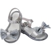 image:imagemini melissa Mar Hot Sandals for Babies amp Toddlers  Sparkly Sandals wHeart Buckle amp Bow for Baby Girls Kids Jelly ShoesMar Sweet  Pearly Silver