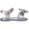 image:imagemini melissa Mar Hot Sandals for Babies amp Toddlers  Sparkly Sandals wHeart Buckle amp Bow for Baby Girls Kids Jelly ShoesMar Sweet  Pearly Silver