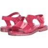 image:imagemini melissa Mar Hot Sandals for Babies amp Toddlers  Sparkly Sandals wHeart Buckle amp Bow for Baby Girls Kids Jelly ShoesPinkPink Glitter